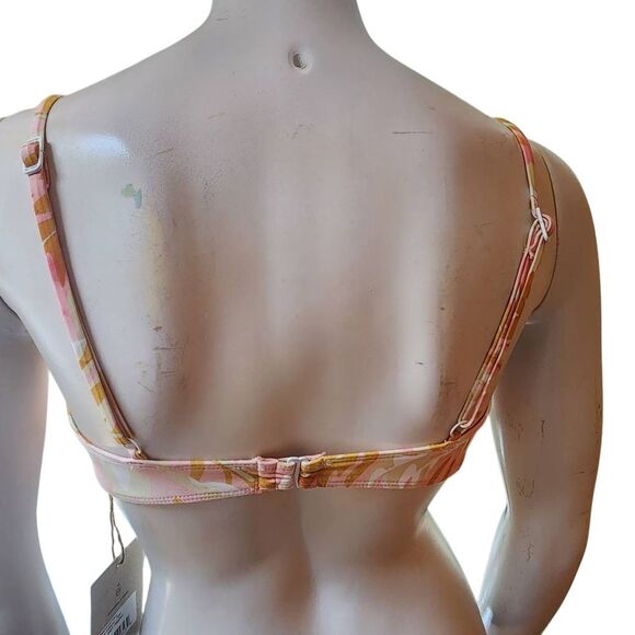NWT Stone Fox Swim Hot Tropix Conch Bikini Top (L) - Picture 5 of 5